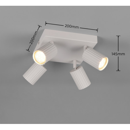 Lampa sufitowa, reflektorek SOKA 867730476 Trio
