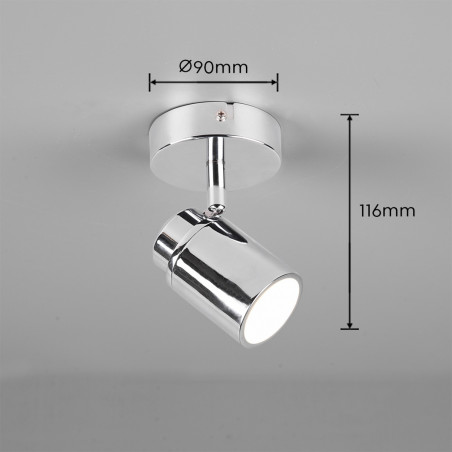 Lampa ścienna ANGELO 880400106 Trio