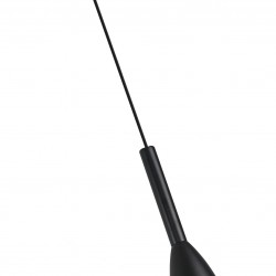 Solin lampa wisząca czarna LP-181/1P BK Light prestige