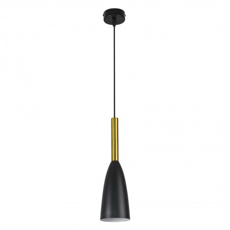 Solin lampa wisząca czarno/złota LP-181/1P BK/GD Light prestige
