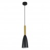 Solin lampa wisząca czarno/złota LP-181/1P BK/GD Light prestige