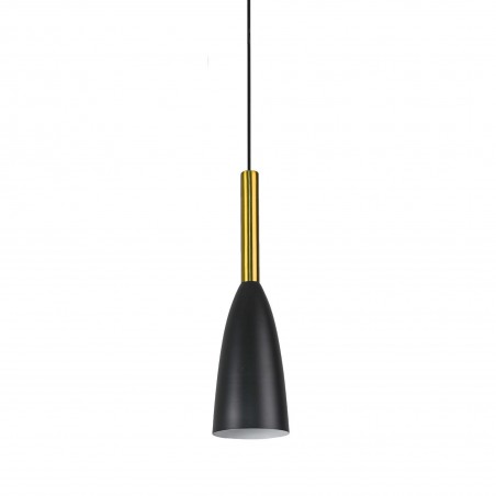 Solin lampa wisząca czarno/złota LP-181/1P BK/GD Light prestige