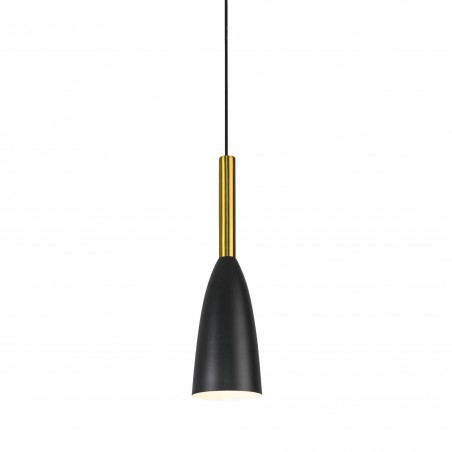 Solin lampa wisząca czarno/złota LP-181/1P BK/GD Light prestige