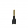 Solin lampa wisząca czarno/złota LP-181/1P BK/GD Light prestige