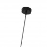 Solin lampa wisząca czarno/złota LP-181/1P BK/GD Light prestige