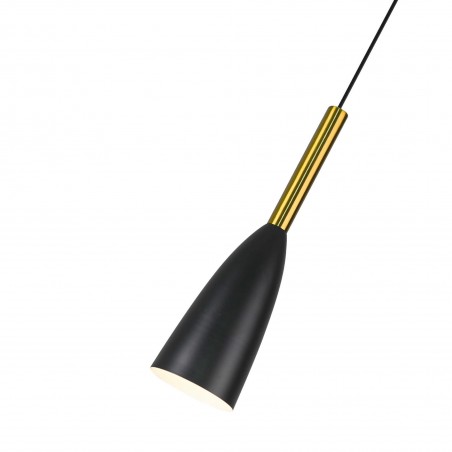 Solin lampa wisząca czarno/złota LP-181/1P BK/GD Light prestige