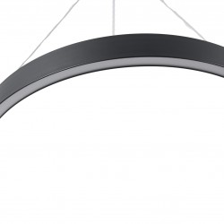 Midway lampa wisząca mała czarna Triangle LP-033/1P S  BK Triangle Light prestige LP-033/1P S BK Triangle