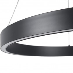 Midway lampa wisząca mała czarna Triangle LP-033/1P S  BK Triangle Light prestige LP-033/1P S BK Triangle
