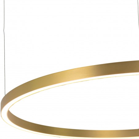 Midway lampa wisząca duża złota LP-033/1P L GD Light prestige
