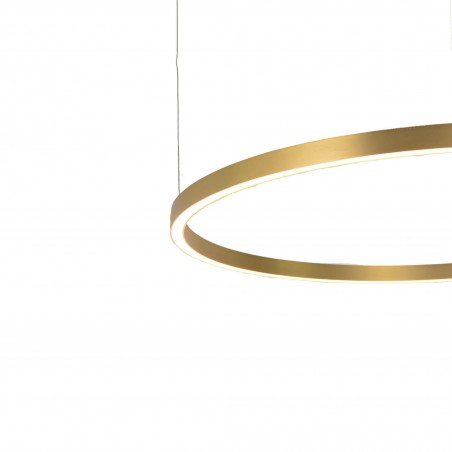 Midway lampa wisząca duża złota LP-033/1P L GD Light prestige