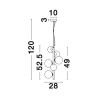Lampa wisząca PARLA LE42603 Luces Exclusivas