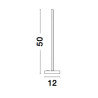 Lampa stołowa CERRO LE42607 Luces Exclusivas