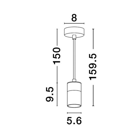 Lampa wisząca CAYES LE42620 Luces Exclusivas