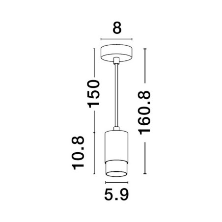 Lampa wisząca CAYES LE42622 Luces Exclusivas