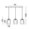 Lampa wisząca BONAO LE42641 Luces Exclusivas