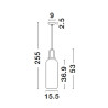 Lampa wisząca BANES LE42652 Luces Exclusivas