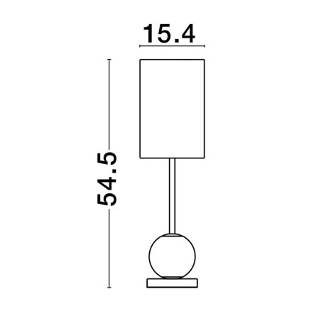 Lampa stołowa CANA LE42694 Luces Exclusivas