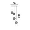 Lampa wisząca PONCE LE42700 Luces Exclusivas