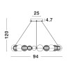 Lampa wisząca PONCE LE42703 Luces Exclusivas