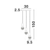Lampa wisząca BANI LE42715 Luces Exclusivas