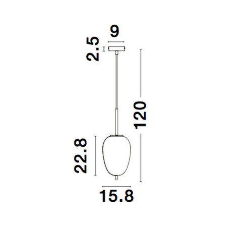 Lampa wisząca MARC LE42723 Luces Exclusivas
