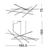 Lampa wisząca BELL LE42730 Luces Exclusivas