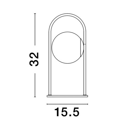 Lampa stołowa YARA LE42734 Luces Exclusivas