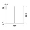 Lampa wisząca JACA LE42770 Luces Exclusivas