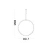 Lampa wisząca AUTLAN LE42773 Luces Exclusivas