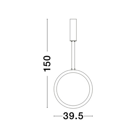 Lampa wisząca AUTLAN LE42774 Luces Exclusivas