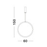 Lampa wisząca AUTLAN LE42775 Luces Exclusivas