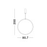 Lampa wisząca AUTLAN LE42776 Luces Exclusivas
