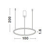 Lampa wisząca TOLUCA LE42779 Luces Exclusivas
