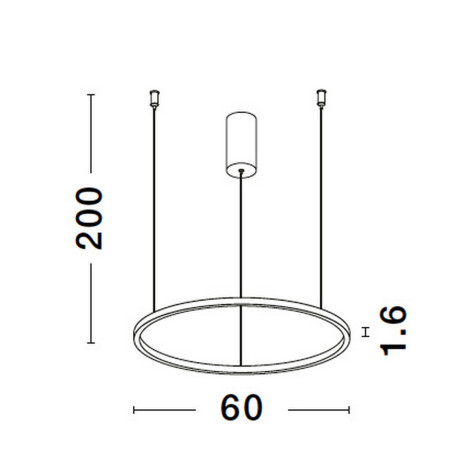 Lampa wisząca TOLUCA LE42780 Luces Exclusivas