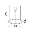 Lampa wisząca TOLUCA LE42780 Luces Exclusivas