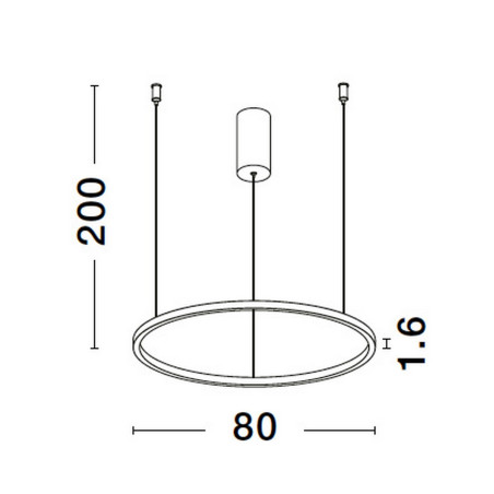 Lampa wisząca TOLUCA LE42781 Luces Exclusivas