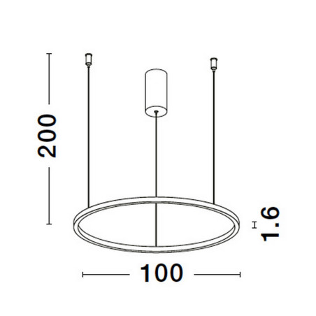 Lampa wisząca TOLUCA LE42782 Luces Exclusivas