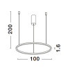 Lampa wisząca TOLUCA LE42782 Luces Exclusivas