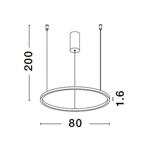 Lampa wisząca TOLUCA LE42784 Luces Exclusivas