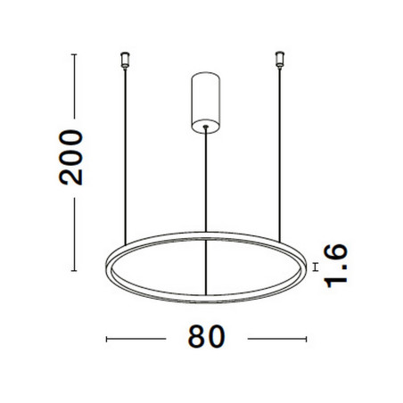 Lampa wisząca TOLUCA LE42787 Luces Exclusivas