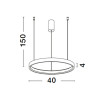 Lampa wisząca ZACAPU LE42793 Luces Exclusivas