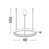 Lampa wisząca ZACAPU LE42795 Luces Exclusivas