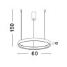 Lampa wisząca ZACAPU LE42796 Luces Exclusivas