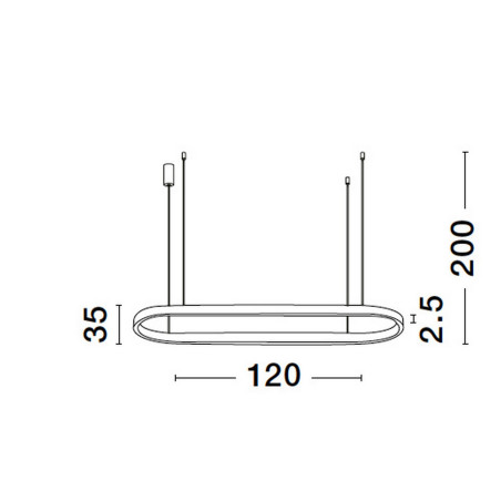 Lampa wisząca SILAO LE42797 Luces Exclusivas