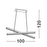 Lampa wisząca PUEBLA LE42800 Luces Exclusivas