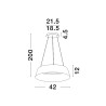 Lampa wisząca CANCUN LE42802 Luces Exclusivas