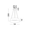 Lampa wisząca CANCUN LE42803 Luces Exclusivas