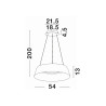 Lampa wisząca CANCUN LE42804 Luces Exclusivas