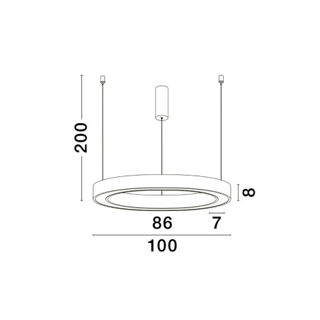 Lampa wisząca SONORA LE42814 Luces Exclusivas