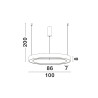 Lampa wisząca SONORA LE42814 Luces Exclusivas